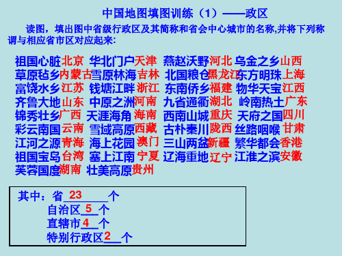 中国地理填图.ppt