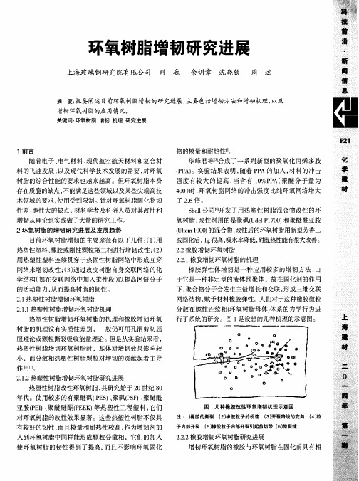 环氧树脂增韧研究进展