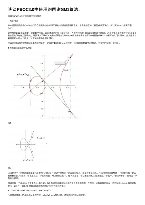 谈谈PBOC3.0中使用的国密SM2算法.