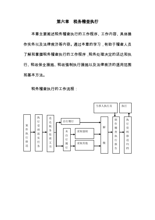 [税务规划]国家税务总局稽查培训材料--税务稽查管理-税务稽查执行(DOC 53页)