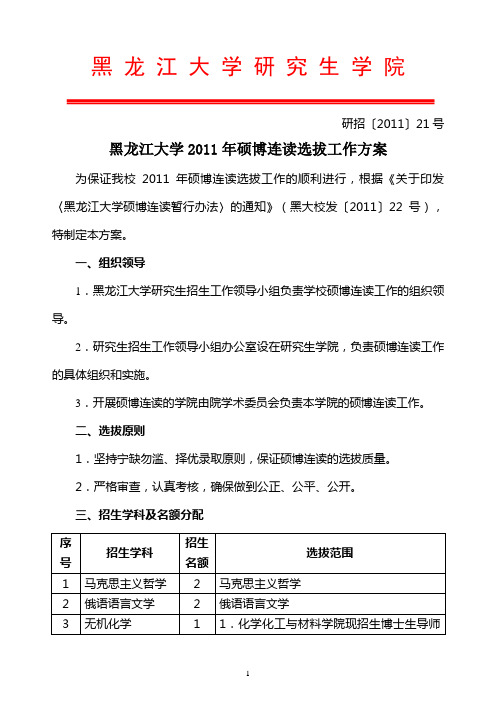 黑龙江大学研究生学院