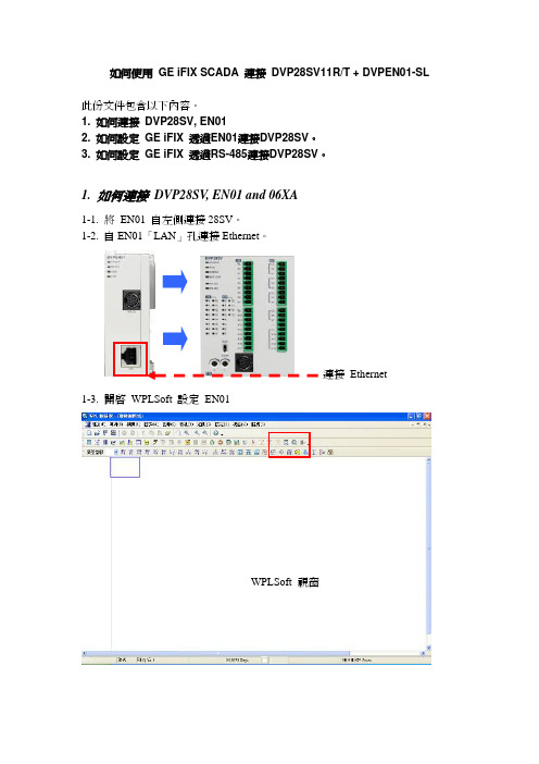 如何使用 GE iFIX SCADA