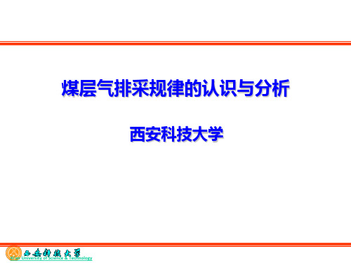 煤层气产出机理与控制分析PPT课件