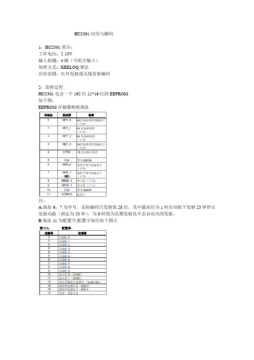 HCS301应用与解码