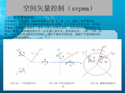 svpwm空间矢量控制原理