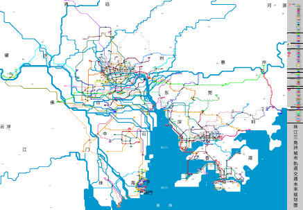 2025年粤港澳地铁最新地图