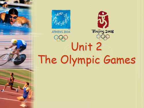 高一英语Unit2_The_Olympic_Games