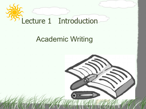 lecture 1-academic writing