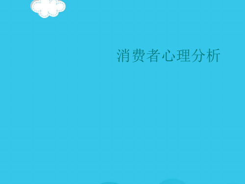 【精选】消费者心理分析PPT实用资料