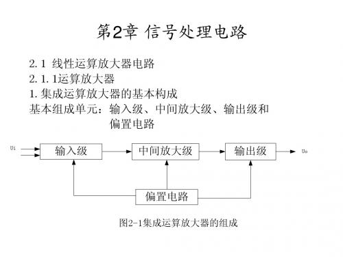 第二章 信号处理电路