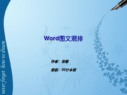 Word图文混排