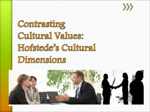 第二课Hofstede_five_dimensions
