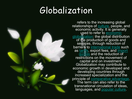 Globalization