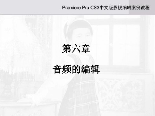 《Adobe Premiere Pro CS3中文版影视编辑案例教程》-第6章