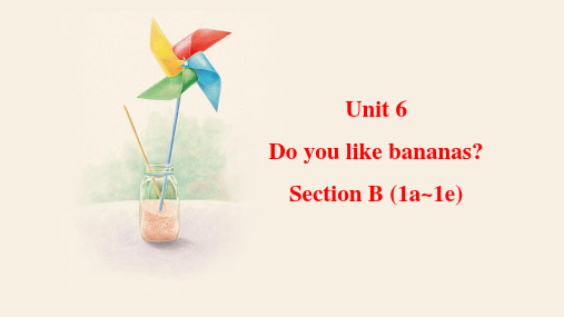 Unit6SectionB(1a_1e)课件人教版英语七年级上册