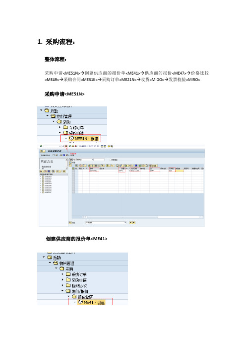 sap用户操作流程手册.docx