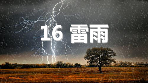 二年级下册语文课件雷雨(人教部编版)[ppt]