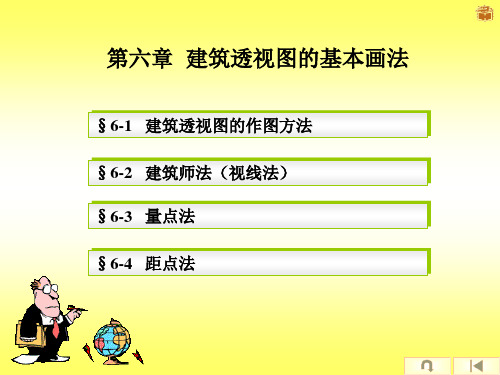 建筑透视图的基本画法和透视阴影是配套的哦