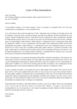 留学申请 - 推荐信 - Recommendation Letter1