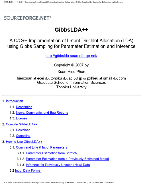 GibbsLDA++Manual