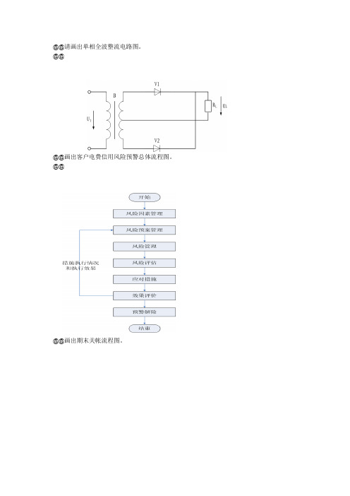 抄表核算收费员技师绘图