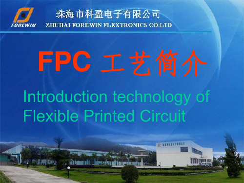 FPC工艺简介49310ppt课件