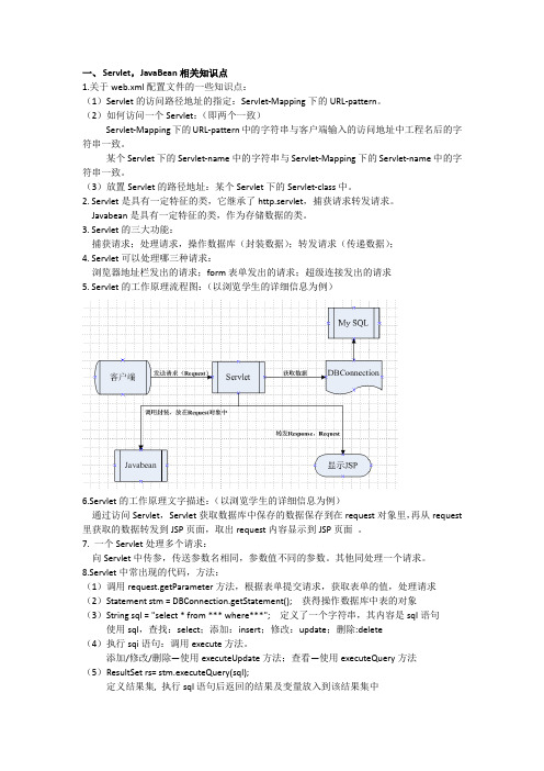 jsp期末复习笔记