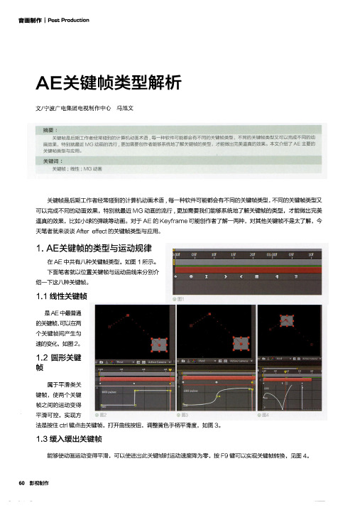 AE关键帧类型解析