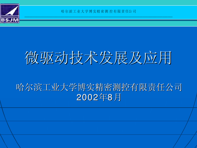 微位移机构研究现状