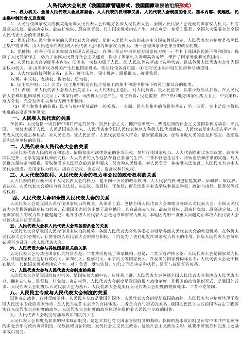 人民代表大会制度