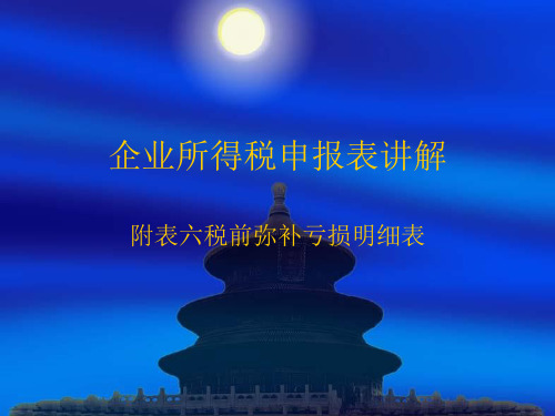 企业所得税申报表讲解.ppt