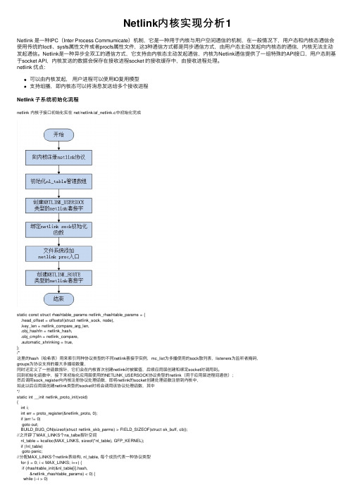 Netlink内核实现分析1