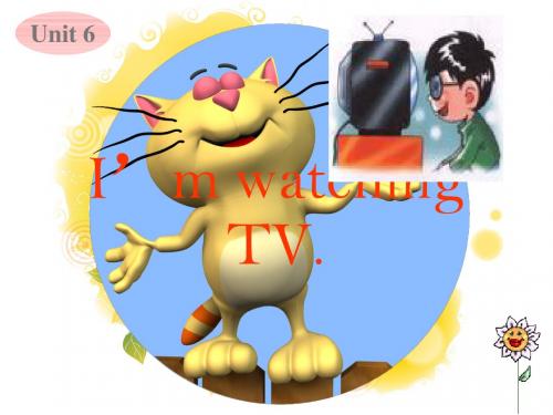 初一英语《Unit6_I’m_watching_TV》PPT课件