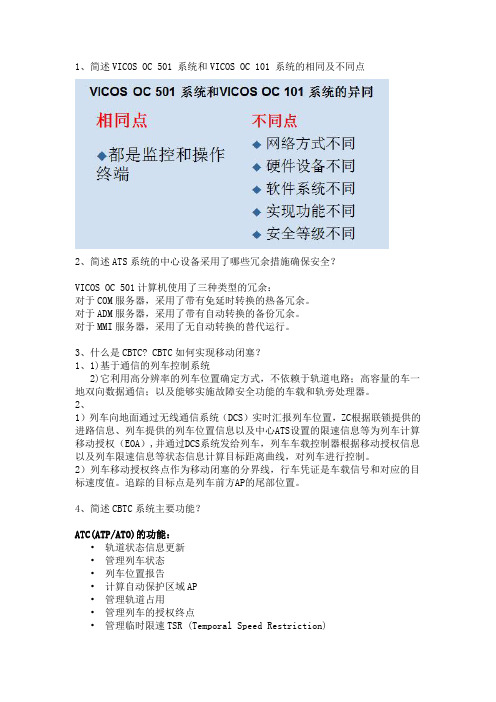 城规列控测试题