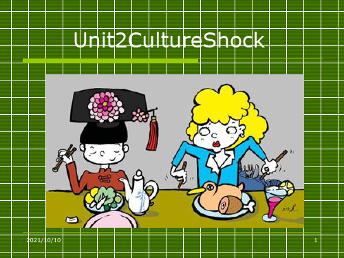 《泛读教程1 》Unit 2：Culture Shock