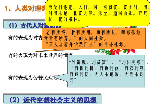 高二政治树立共产主义崇高理想(PPT)4-1