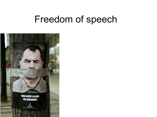 freedom of speech