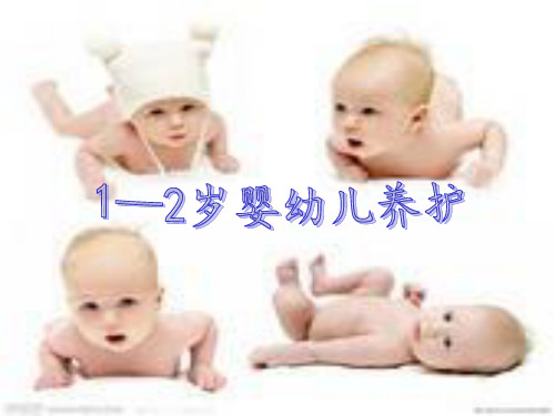 1--2岁婴幼儿养护