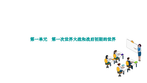 2025年广西中考历史一轮复习：第一单元 第一次世界大战和战后初期的世界+课件