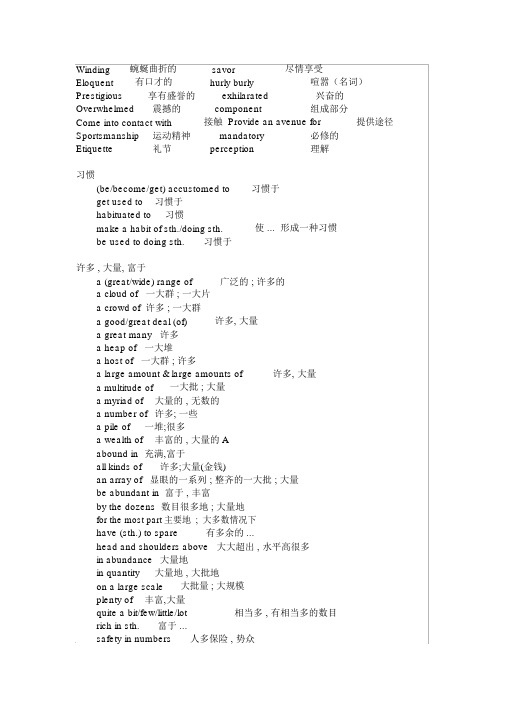 托福常用同义词总结