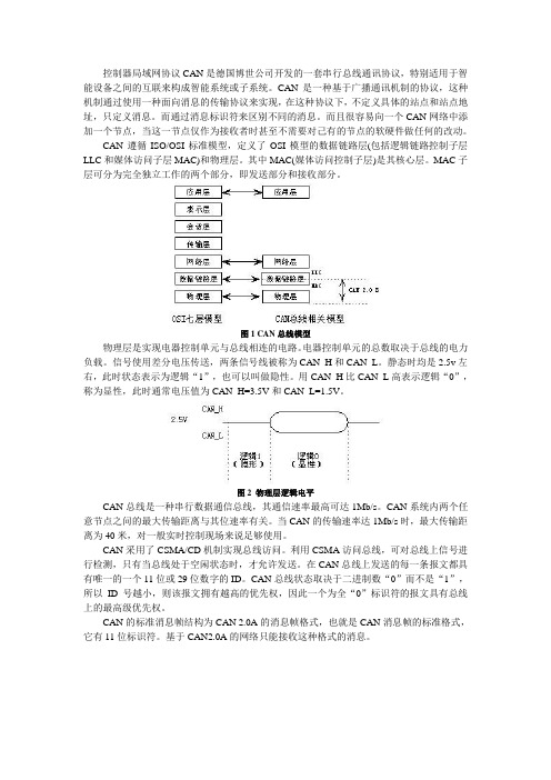 CAN总线(一)---CAN总线基础-qtchen001