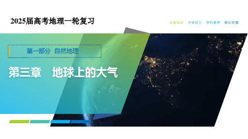 大气的组成与垂直分层 大气的受热过程 课件44张-2025届高考地理一轮复习