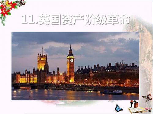 英国资产阶级革命-步入近代 优秀PPT课件8