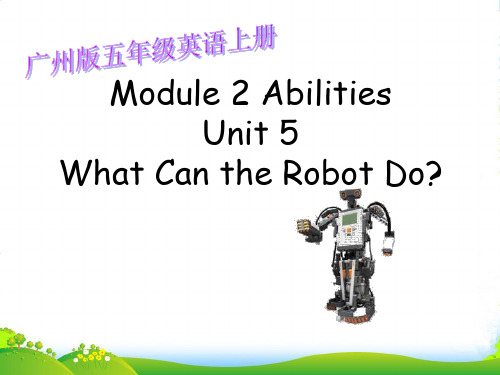 五年级英语上册 Module 2 Unit 5(2)课件 广州版