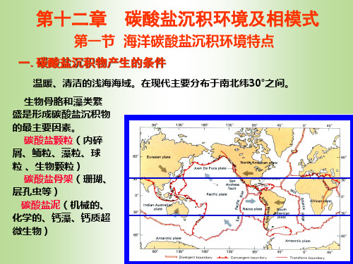 碳酸盐岩沉积相模式