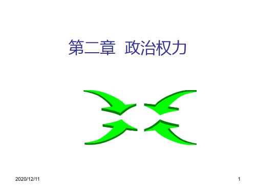 《政治学概论》第二章 政治权力PPT教学课件