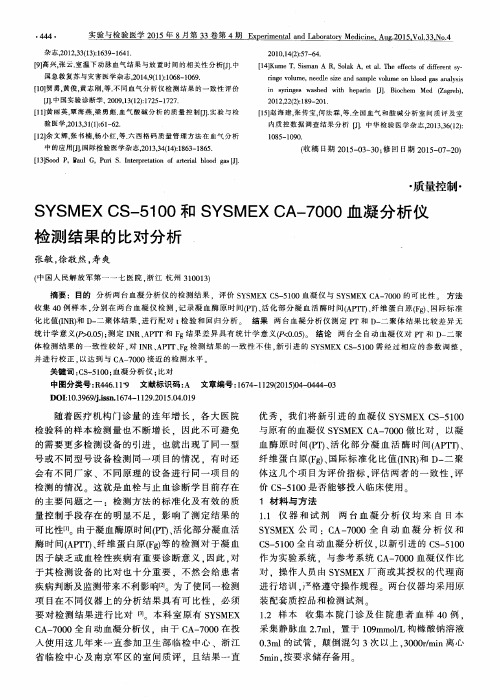 SYSMEX CS-5100