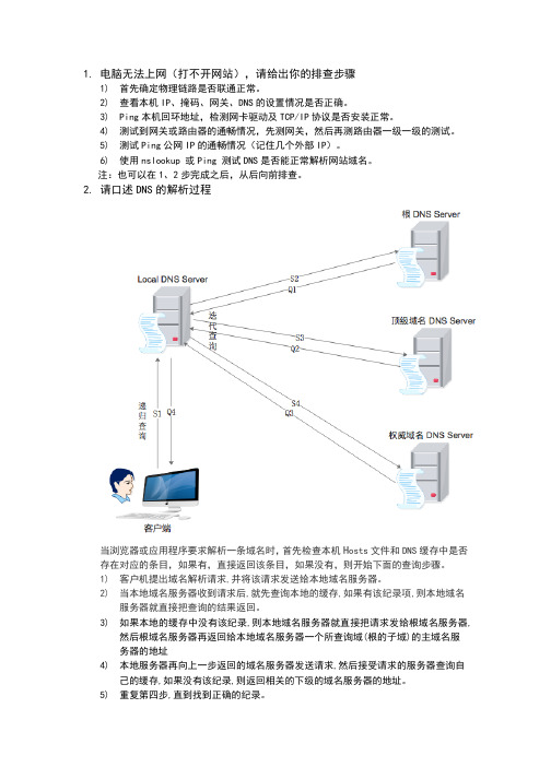 桌面运维面试题