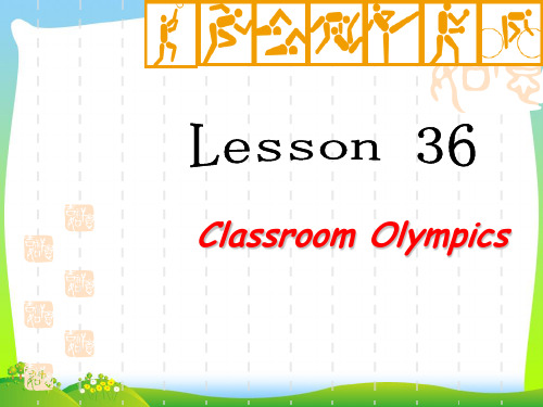 冀教版八年级英语下册Unit6 Lesson 36优质课课件