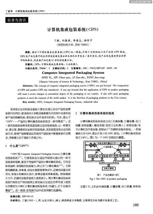 计算机集成包装系统(CIPS)